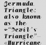 Atlantique Bermuda Display Typeface Font