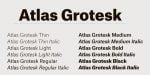 Atlas Grotesk Font