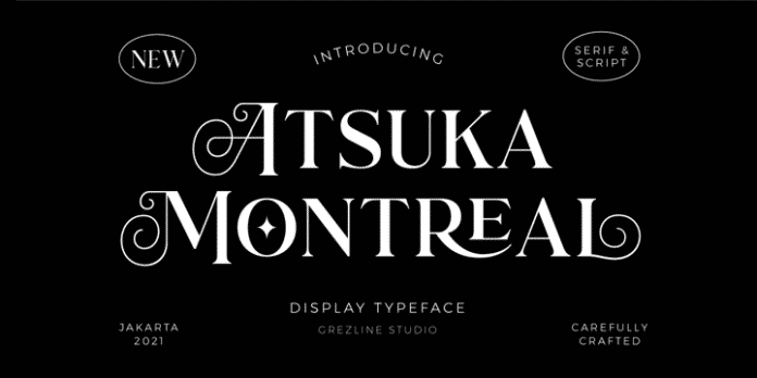 Atsuka Montreal Font Family