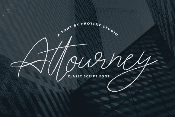 Attourney Font Attourney Font