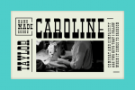 Attractive Slender Font