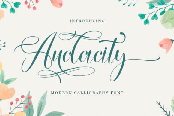 Audacty Font