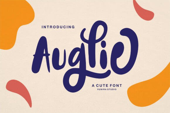 Auglie A Cute Font