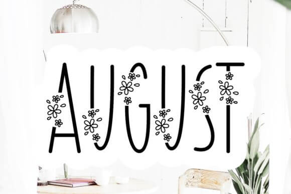 August Font