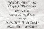 August Script Font