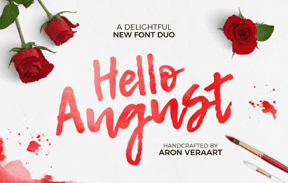 Hello August Font