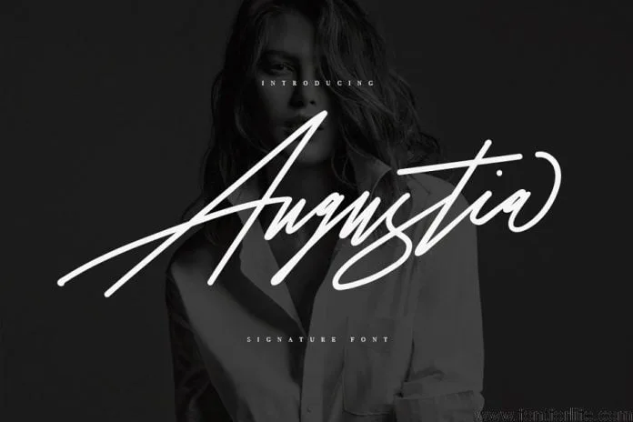 Augustia Signature Font