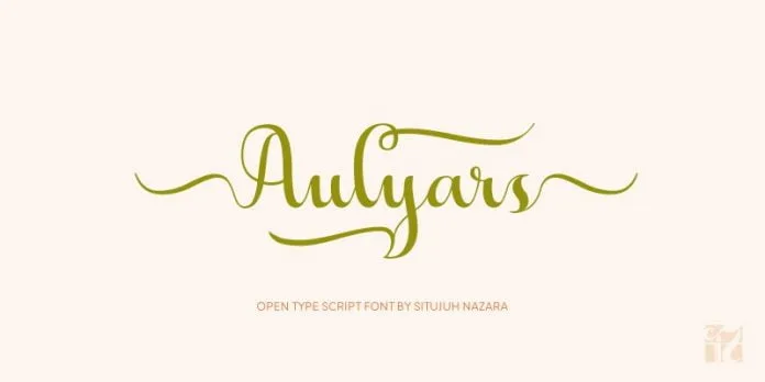 Aulyars Script Font