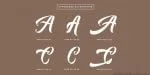Auntekhno Script Font