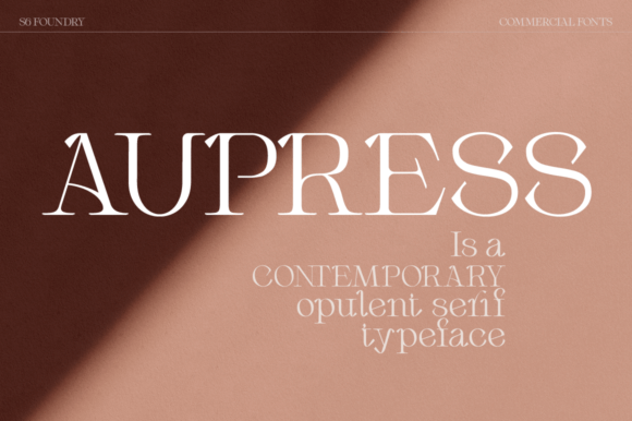 Aupress Font