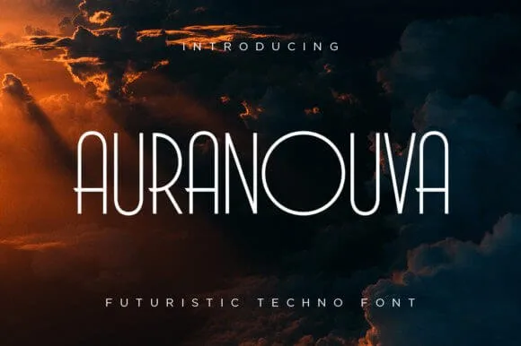 Auranouva font