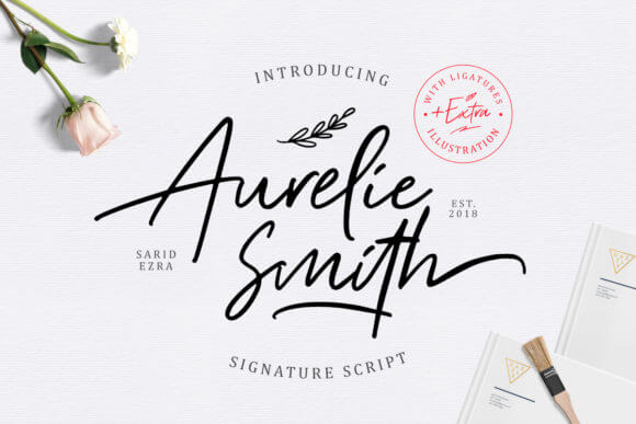 Aurelie Smith Font