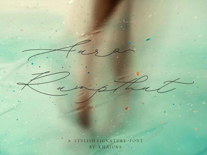 Auro Rumpthut - A Stylish Signature Font