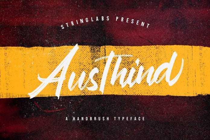 Austhind - Stylish Brush Font