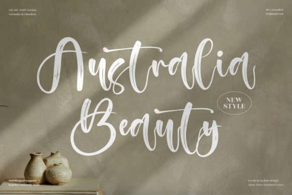 Australia Beauty Script Font