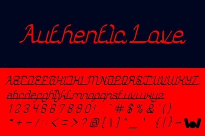 Authentic Love Font