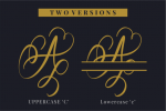 Authentic Monogram Font