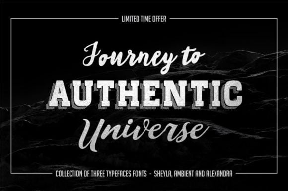 Authentic Trio Font