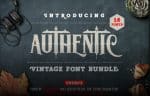 Authentic Vintage Font Bundle
