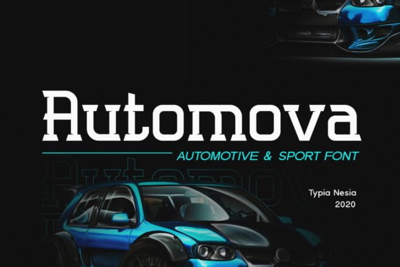 Automova - Sport Font