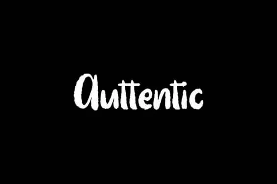 Auttentic Font