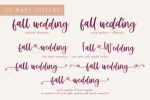 Autumn Love Duo Font