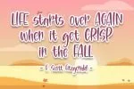 Autumn Sunset - Handwritten Font Duo