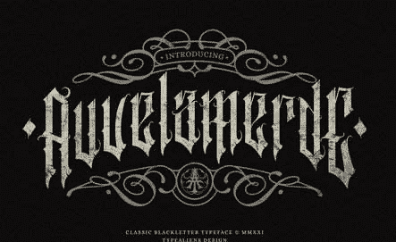 Auvelamerde Font