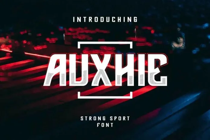 Auxhie Modern Sport Font