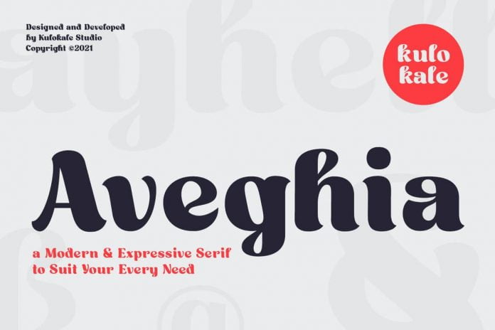 Aveghia Display Serif Font
