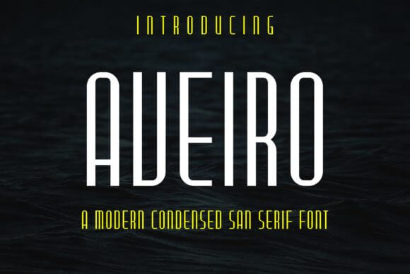 Aveiro font
