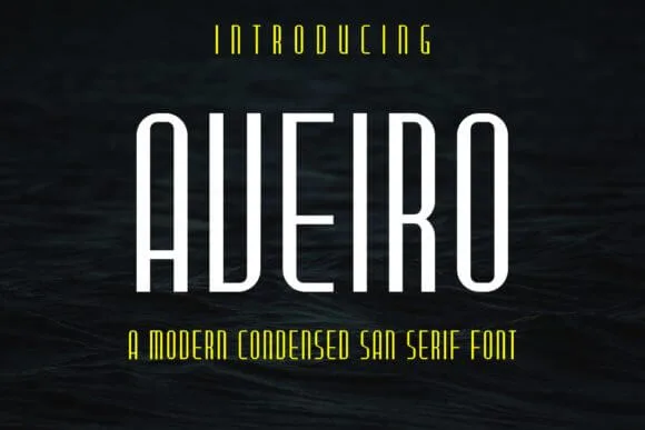 Aveiro font