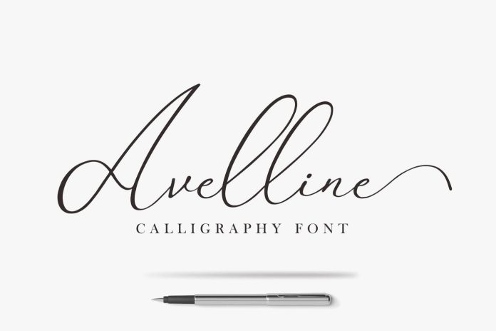 Avelline Luxury Script Font