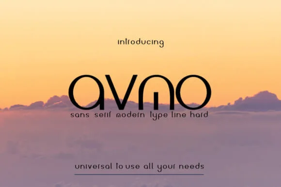 Avmo Font