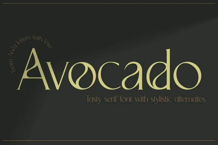 Avocado - Serif Font
