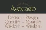Avocado - Serif Font