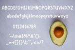 Avocado Toast Font