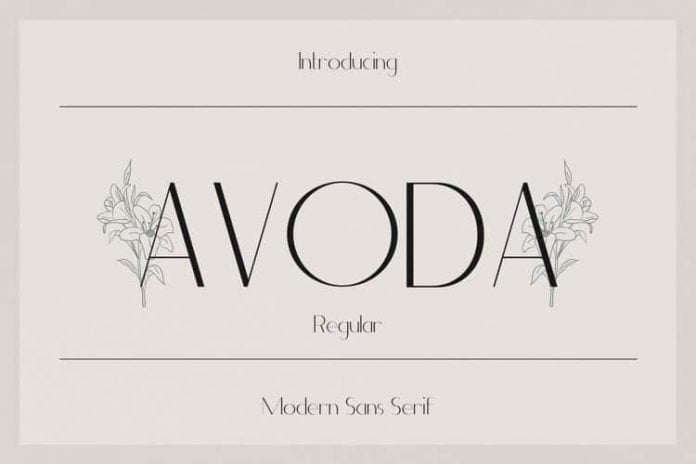 Avoda Font