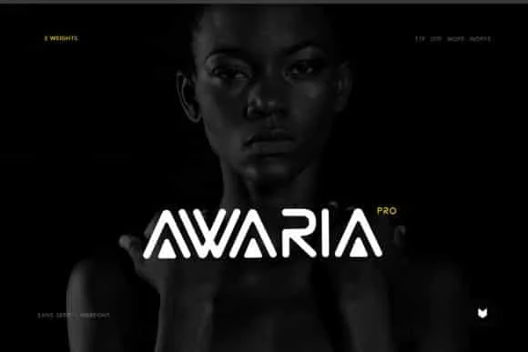 Awaria Pro Font