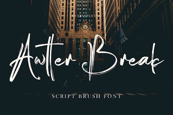 Awtter Break Font