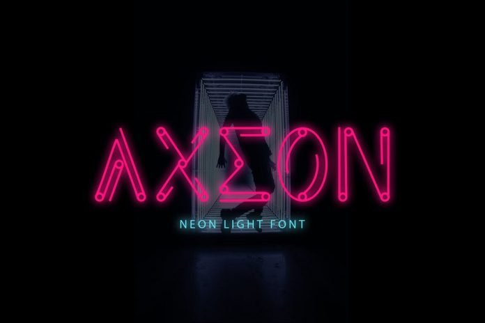 Axeon - Futuristic Typeface