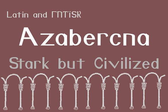 Azabercna Font