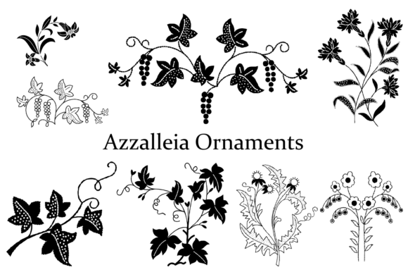 Azalleia Ornaments Font