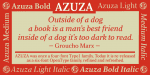 Azuza Font