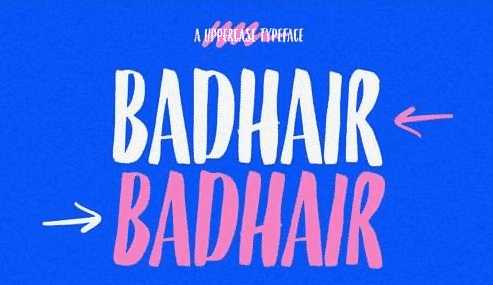 BADHAIR FONT