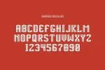 BARREN TYPEFACE Font