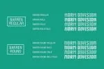 BARREN TYPEFACE Font