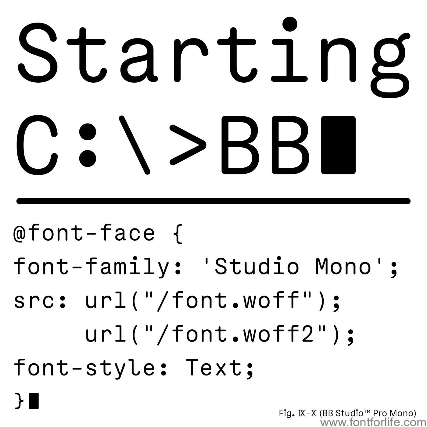 BB Studio Round Pro Font
