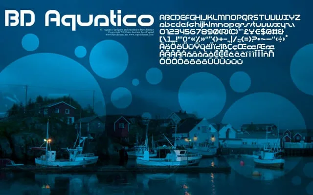 BD Aquatico Font