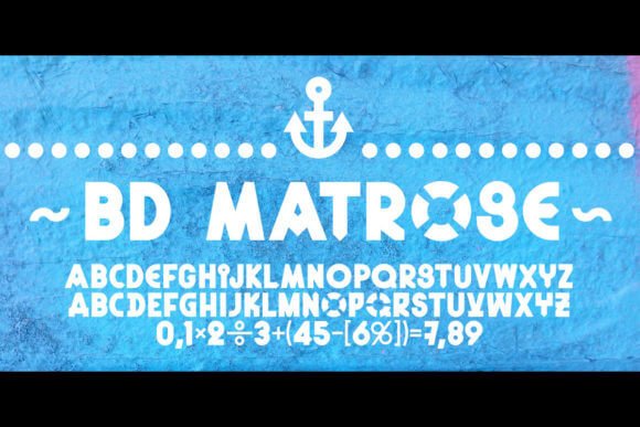 BD Matrose Font